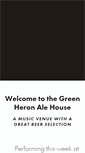 Mobile Screenshot of greenheronalehouse.com